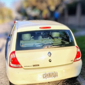 renault clio 2012 color rojo km 85.000