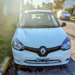 renault clio 2012 color rojo km 85.000